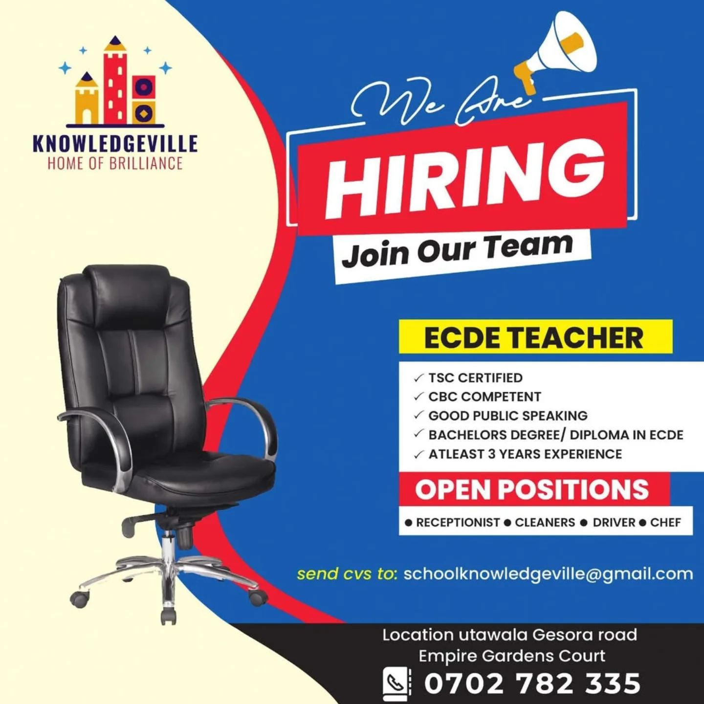 ECDE Teacher
