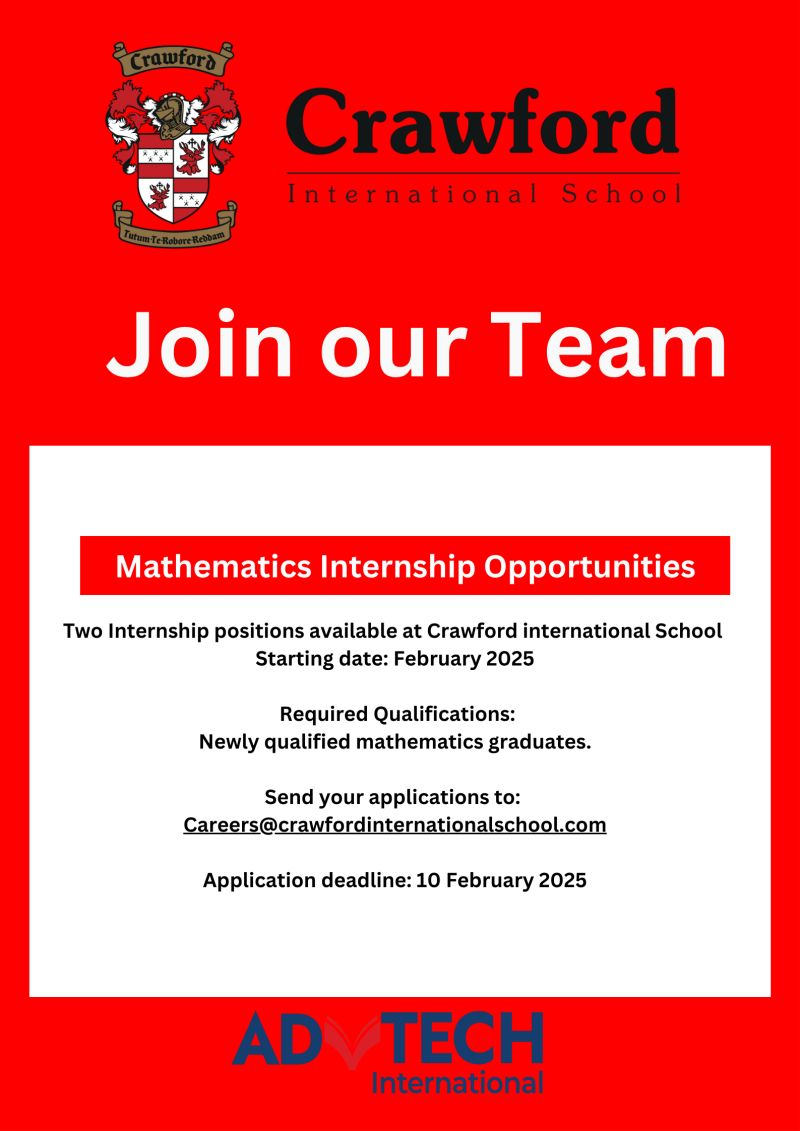Mathematics Internships