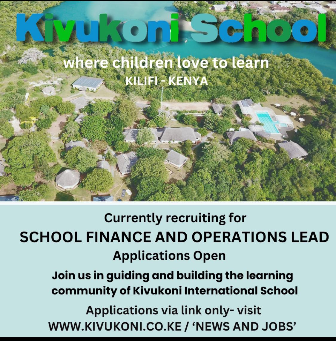 School Finance & Operations Lead